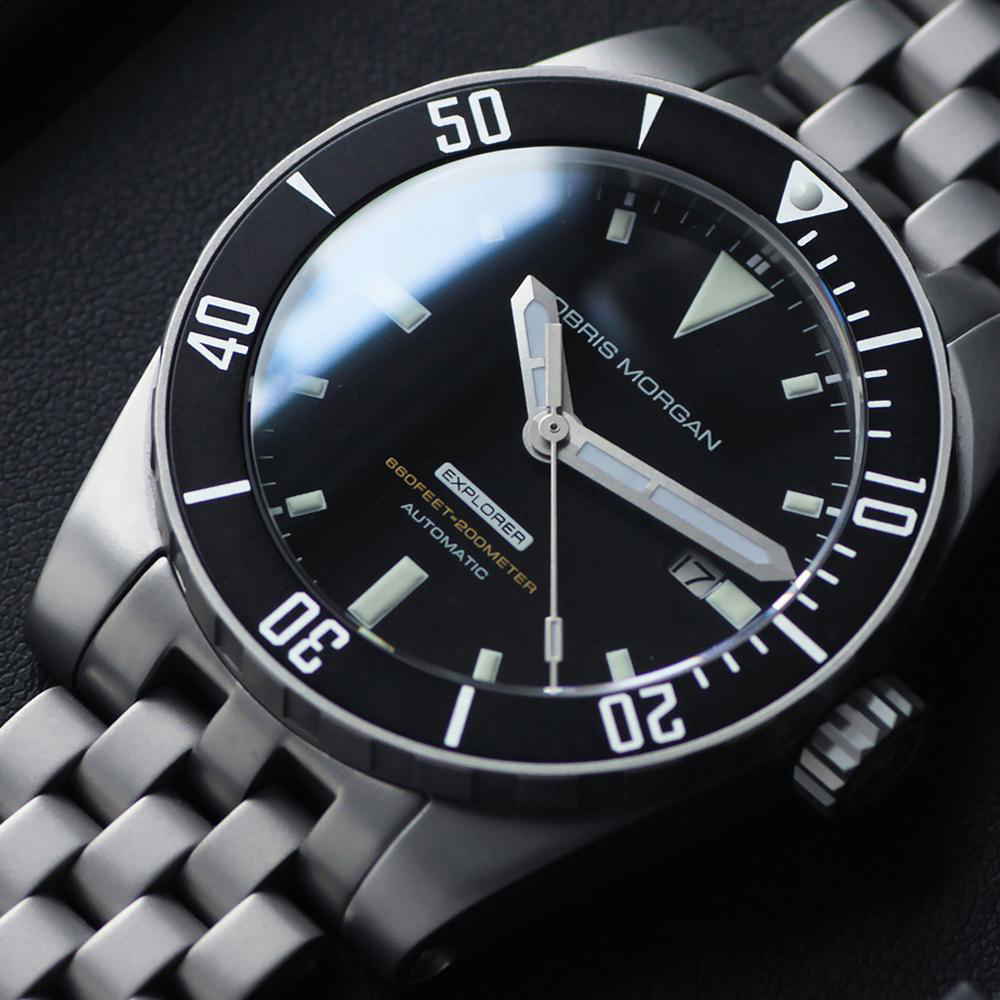 Obris Morgan Timepieces Explorer II Black Extropian